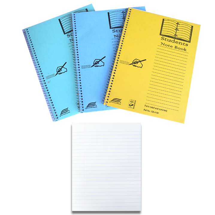 Side Spiral Note Book A4 by Economic Brand