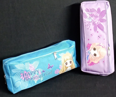 PARIS Princess Lockable Pencil Pouch for Girls - School Supplies Organizer (Pink, Purple, or Blue) 355788