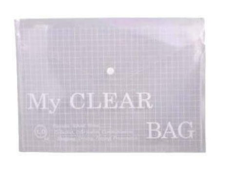 Document Clear Bag A4 kasuku