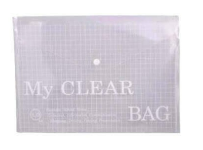 Document Clear Bag A4 kasuku