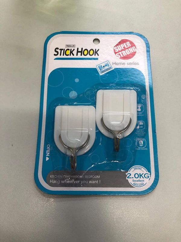 2pcs Wall Hook  Can Hold 2.0kg
