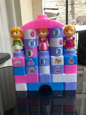 Puzzle Blocks Princes Series 43pcs Age 3+ safe kids blocks