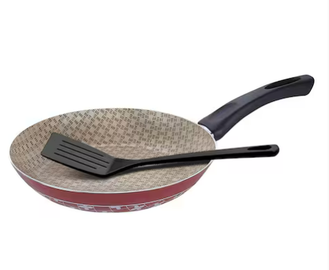 Tramontina Paris Non-stick Frying Pan with Spatula Red 28cm