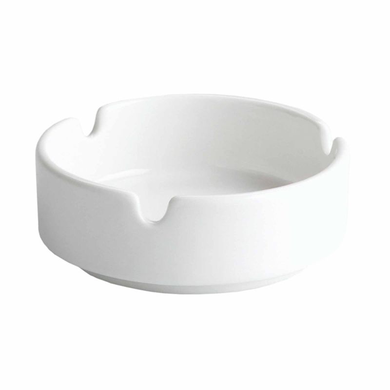 Ceramic Ashtray white 10cm