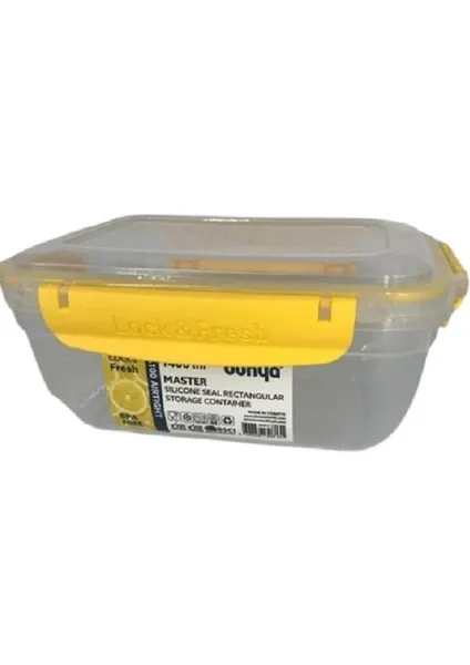 DUNYA 30813 Storage Box Master Rectangle 1400ML