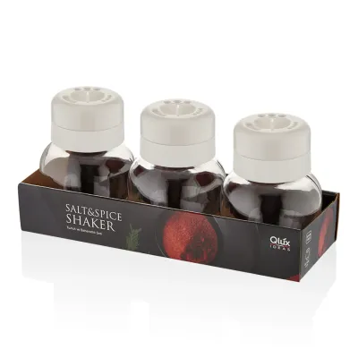 QLUX STAR CRUET SET 210 CC #C-00257 Spice Jar Set