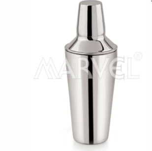 Marvel Stainless Steel Plain Cocktail Shaker 500ml