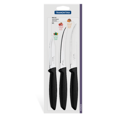 TRAMONTINA 3pc. Knives Set Plenus 23498/040