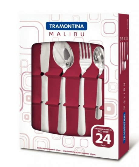 TRAMONTINA 23799/043 MALIBU TABLEWARE SET 24PCS