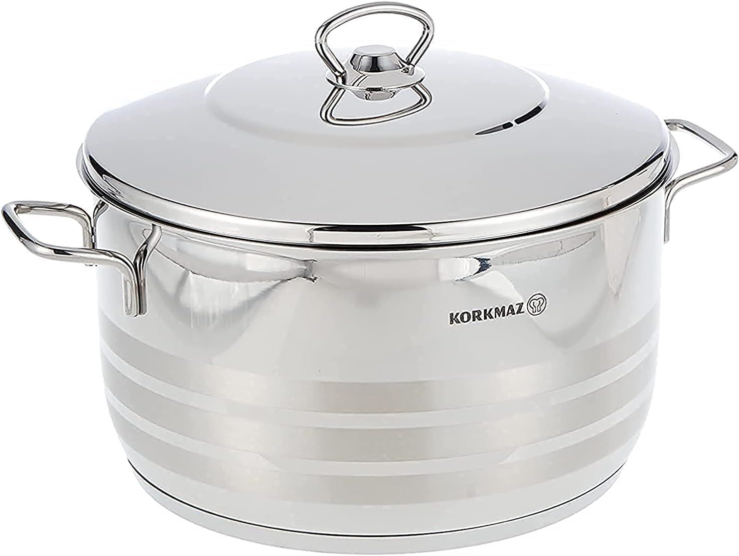 Korkmaz S/Steel Alfa Deep Casserole 8L A1908