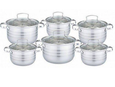 Edenberg Stainless Steel Cooking Set EB-4012 12pc Set