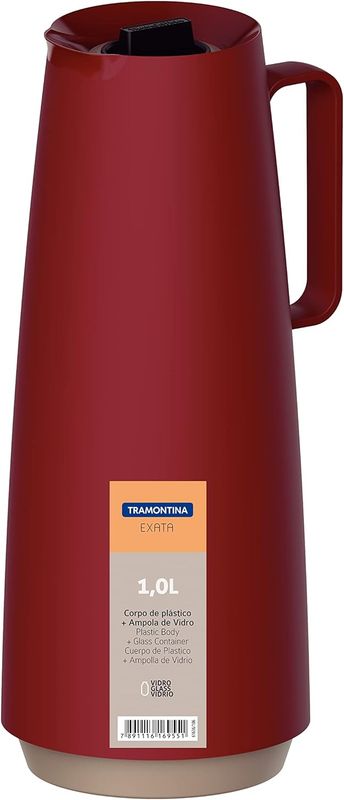 Tramontina EXATA Thermos Flask Red 1000 ml 61637/106