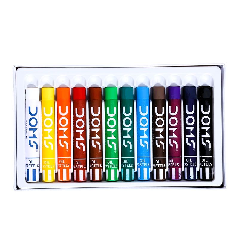 DOMS Oil Pastels (12 Shades) - 7908