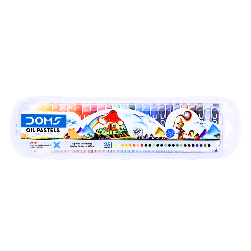 DOMS Oil Pastels (25 Shades) - 7911