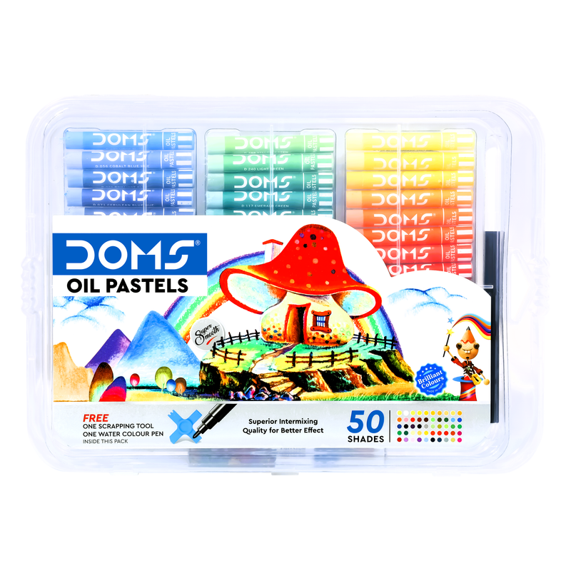 DOMS Oil Pastels (50 Shades) - 7912