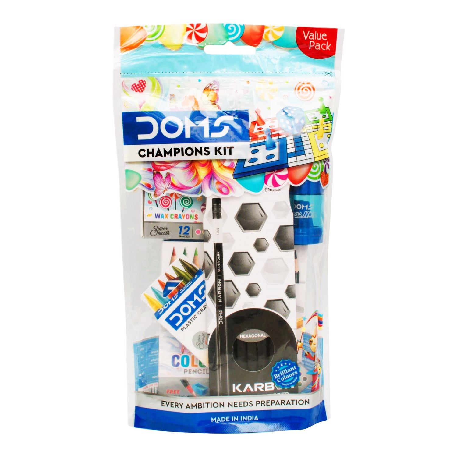 DOMS Champions Kit, Multicolour (7760)