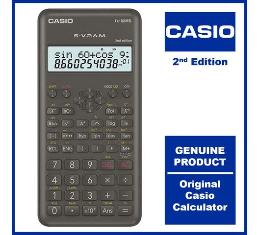 Casio FX-82MS 2-Line Display Scientific Calculator