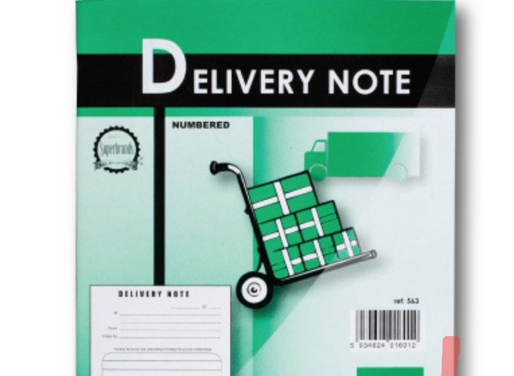 Duplicate Delivery Book A5