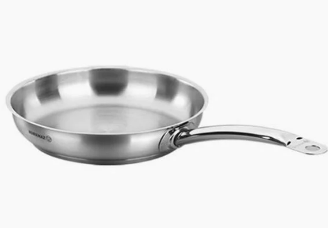 Korkmaz Stainless Steel ProLine Frypan w/out Lid 24x5cm - 1.8 Ltr A1153