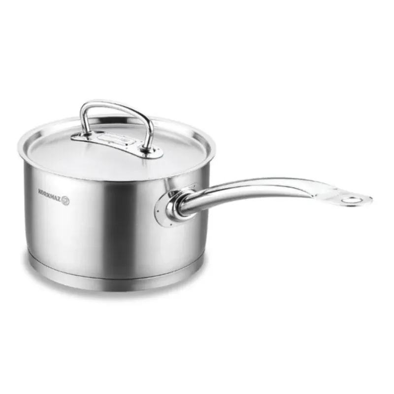 Korkmaz Proline Saucepan With Lid 20Cm x 12Cm 3.8Ltr A1159