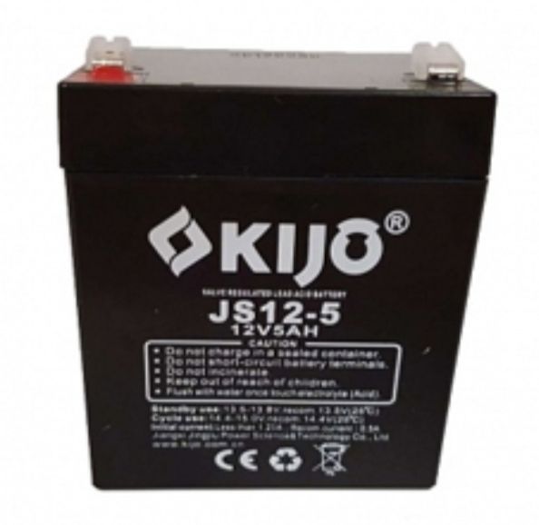 Kijo JS12-5 12V 5Ah Sealed Lead Acid Battery