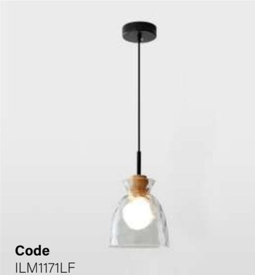 Illumat Single Pendant E27 D280MM Glass ~ Copper - ILM1189LF
