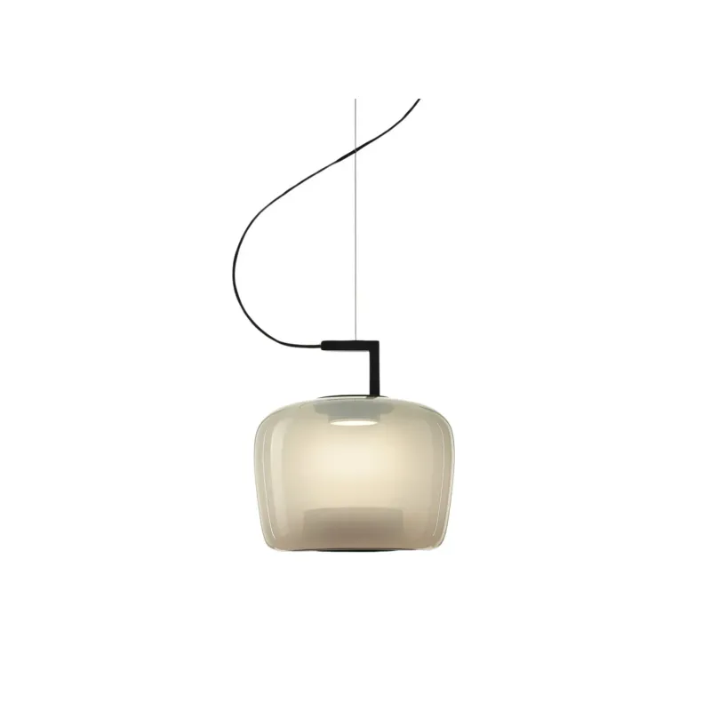 Illumat Brokis Chandelier LED Single Pendant 12W WW D350MM Glass ~ Clear - ILM1192LF