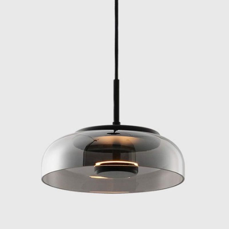 Illumat LED Single Pendant 12W WW D230MM Glass ~ Clear - ILM1174LF