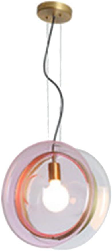 Illumat Macaron Chandelier Single Pendant E27 D280MM Glass ~ Copper - ILM1189LF