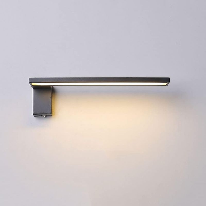 Illumat LED Mirror Light 12W WW Metal ~ Black - ILM1158LF