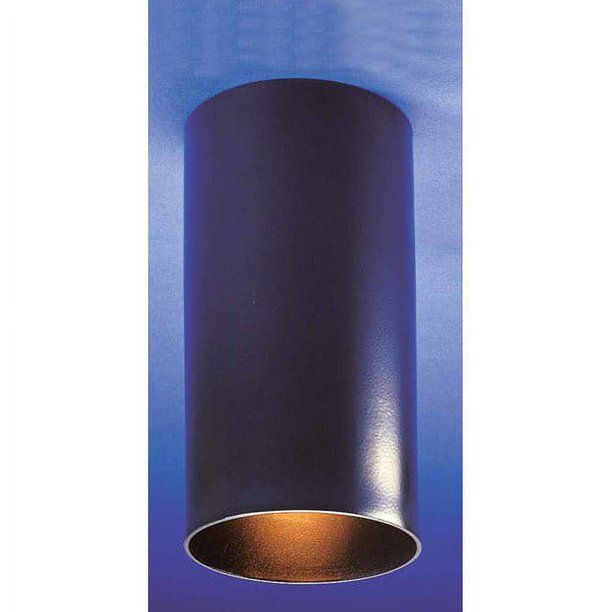 Illumat GU10 Surface Downlight Fitting D71XH150MM BLACK - GU10 Holder Included - ILM1057LF