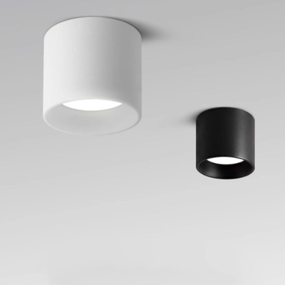 Liper Germany 10W LED Cylindrical Wall Light with 3 CCT Adjustable (Black)