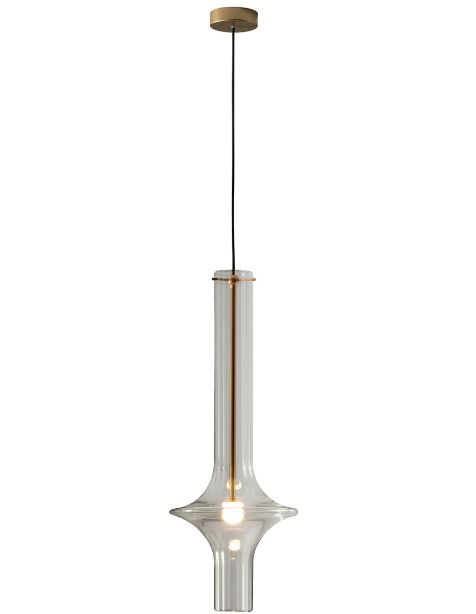 Illumat Single Pendant E14 D210MM Glass ~ Clear - ILM1200LF