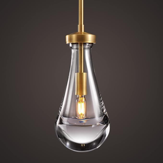 Illumat LED Single Pendant 6W WW D120MM Glass ~ Clear - ILM1206LF