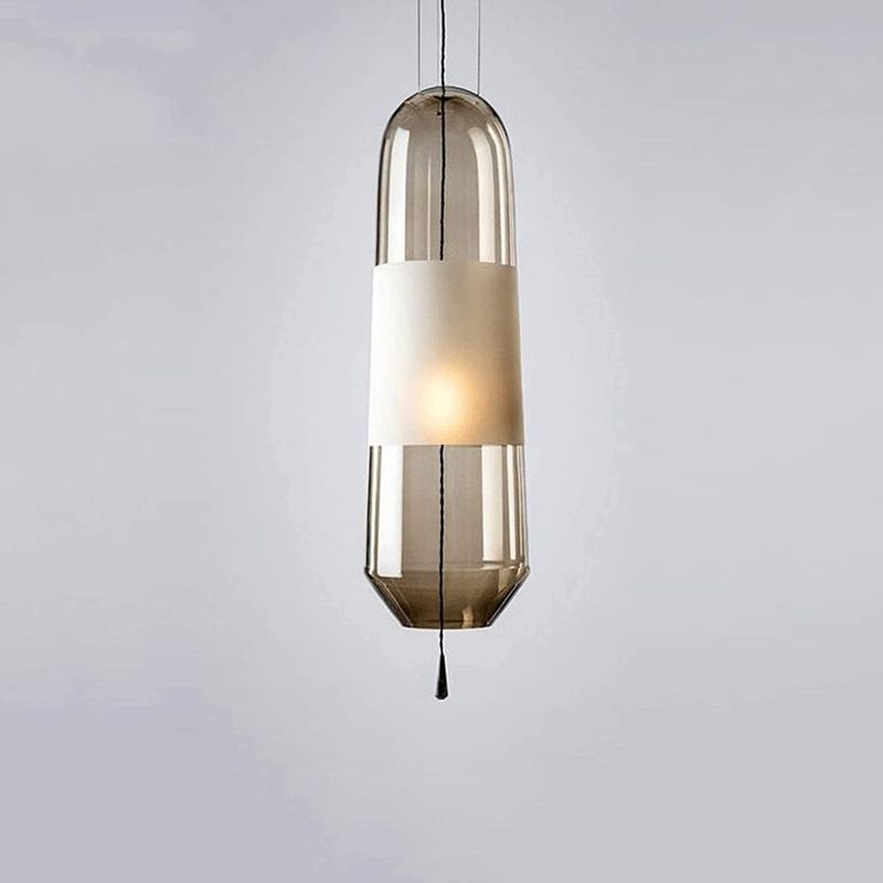 Illumat Single Pendant E14 D120MM Glass ~ Amber - ILM1207LF