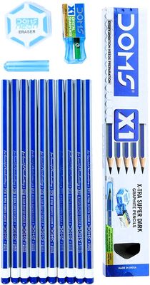 DOMS X1 X-TRA Super Dark 2B Pencil
