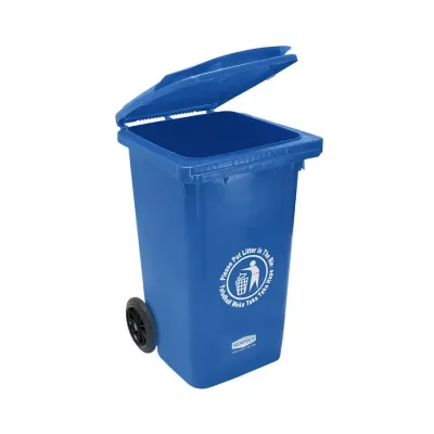 Kenpoly swing Dustbin no2 with Wheels 100L