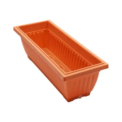KENPOLY Rectangular Planter 8 H191 x W246 x L683 mm 20ltrs GREEN