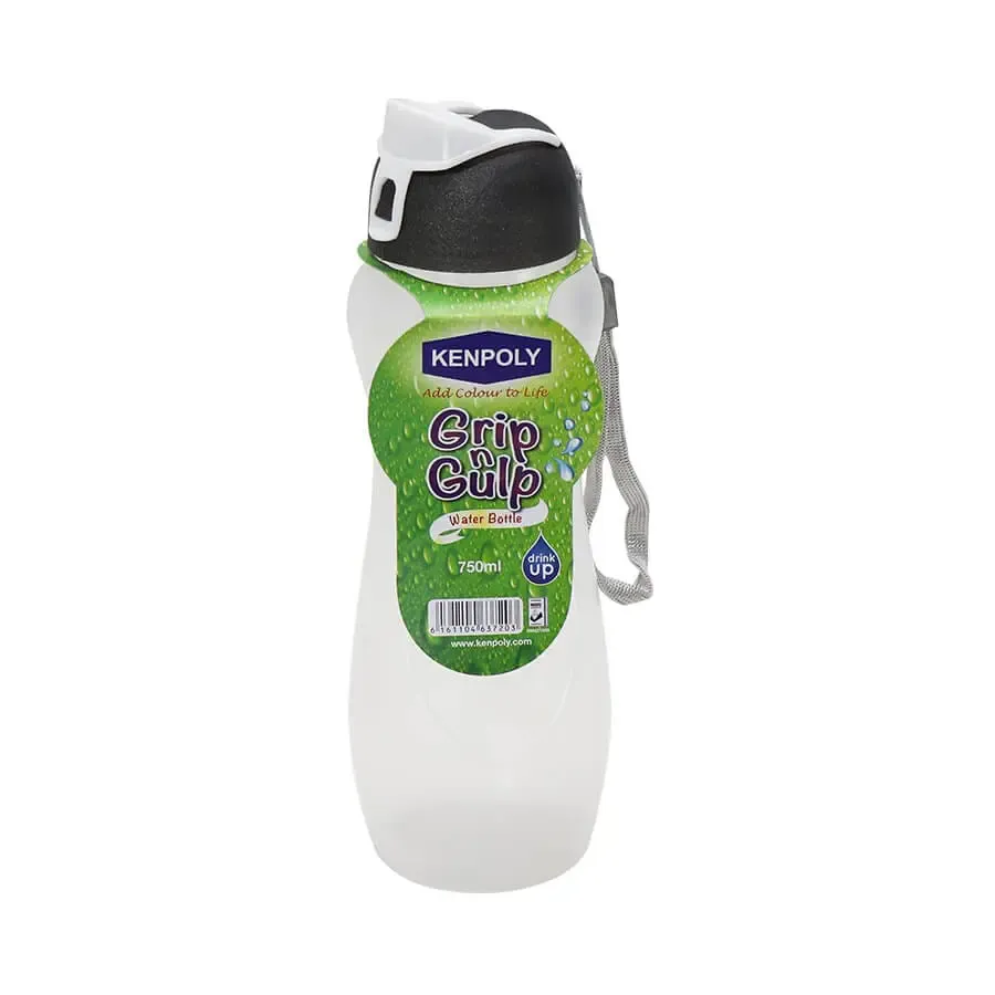 Kenpoly Grip &amp; Gulp Water Bottle 750ml