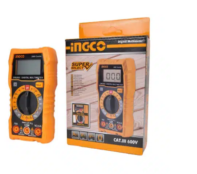 INGCO DM2002 Digital Multimeter | Essential Tool for Electricians