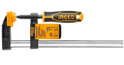 INGCO 80x300mm F Clamp with Plastic Handle HFC020802