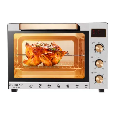 Rebune Electric Oven 60 L 2200 W RE-10-025 Black