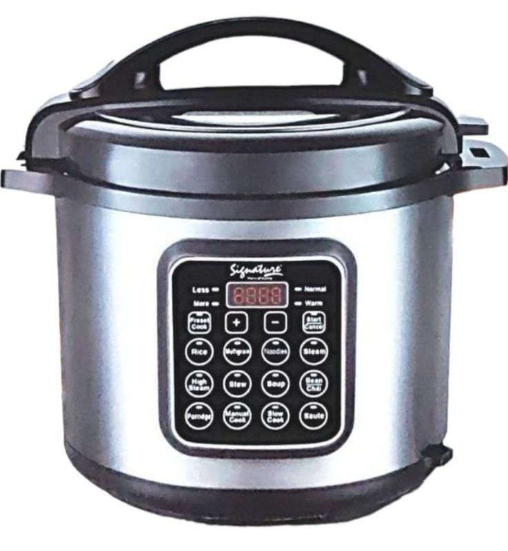 Signature ELectric Pressure Cooker 12 Litres