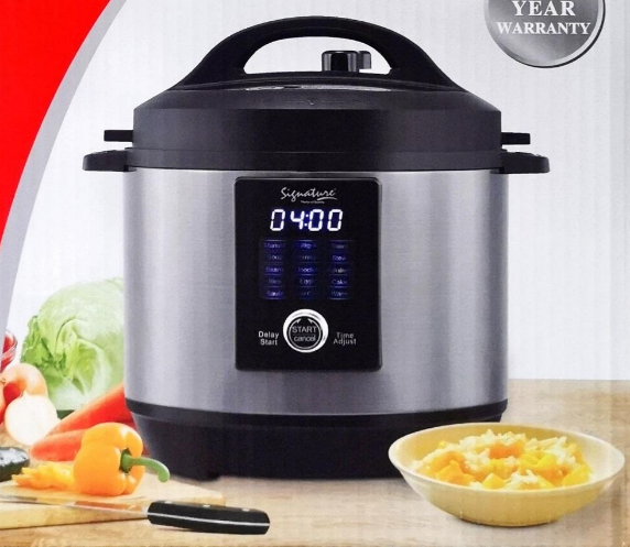 Signature Electric Pressure Cooker 6.0L