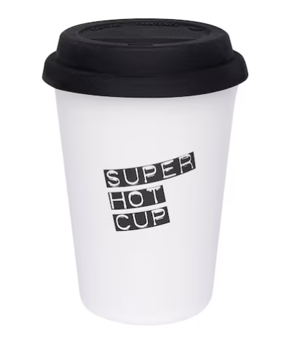 Oxford Ceramic Mug with Cover 300ml PT.3F1P