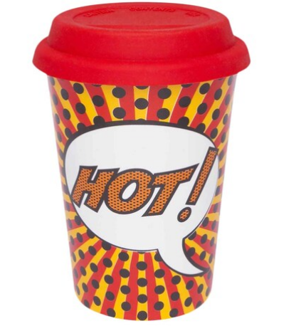 Oxford Ceramic Mug with Cover 300ml PT.3F2P