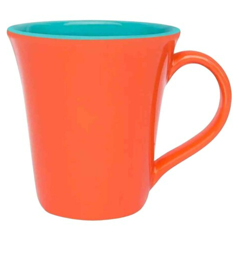 Oxford PT 0266 Ceramic Tulipa Mug Orange 330ml