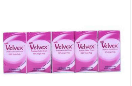 Velvex Pocket Tissue Pink 10&#39;Sx10