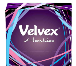 Velvex Hankies White 50&#39;S