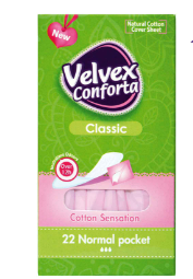 Velvex Conforta Panty Liners Normal